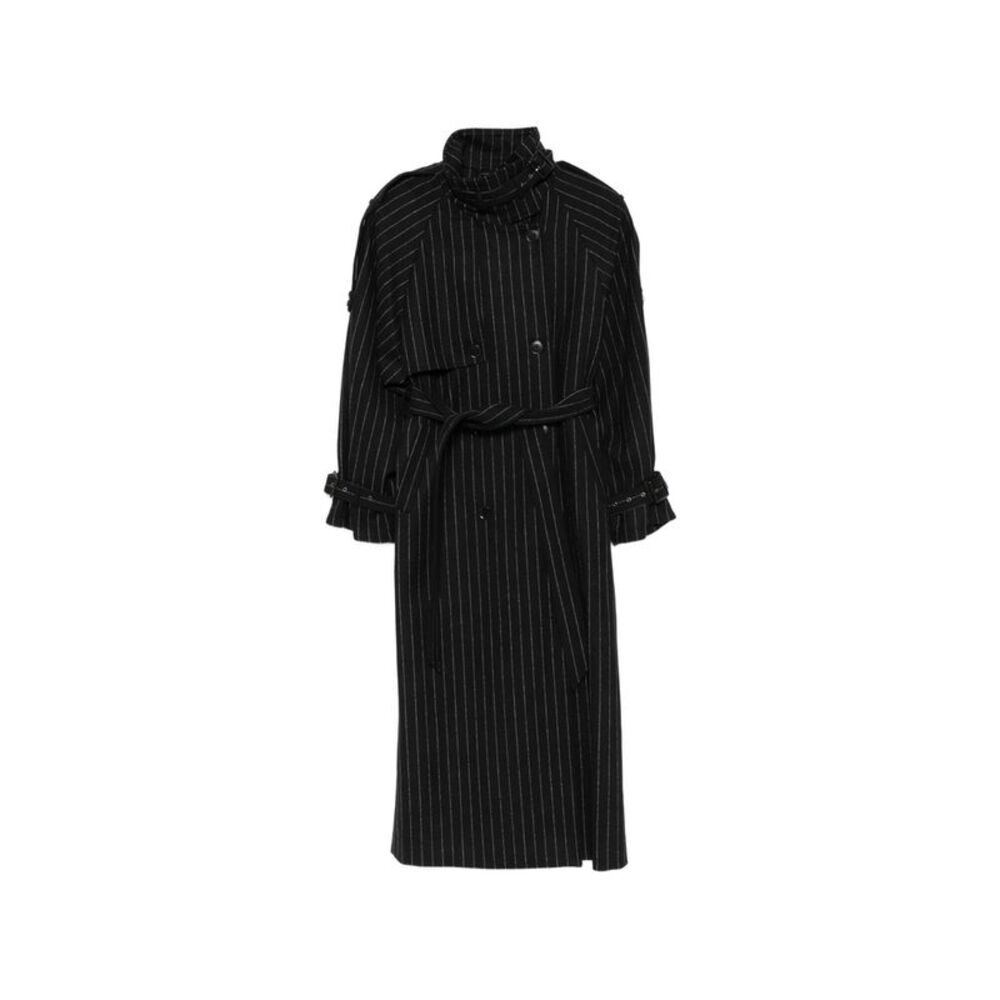 Gestuz Black Coats - Double Breasted & Peacoats Women